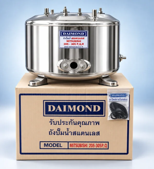 2 (3)_2_11zon DAIMOND ถังปั๊มน้ำสแตนเลสสำหรับปั๊มน้ำอัตโนมัติMITSUBICHI WP105-305Q,R,P
