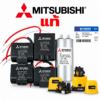 คาปาซิเตอร์ Mitsubishi แคปสตาร์ท ปั๊มน้ำอัตโนมัติ มิตซูบิชิ capacitor